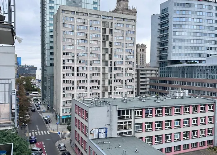 아파트 Apartincentrum3 Parking 바르샤바